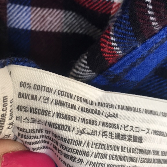 ABERCROMBIE & FITCH Buttery Soft Brushed Cotton Blend Embroidered Logo on Pocket - Picture 15 of 16